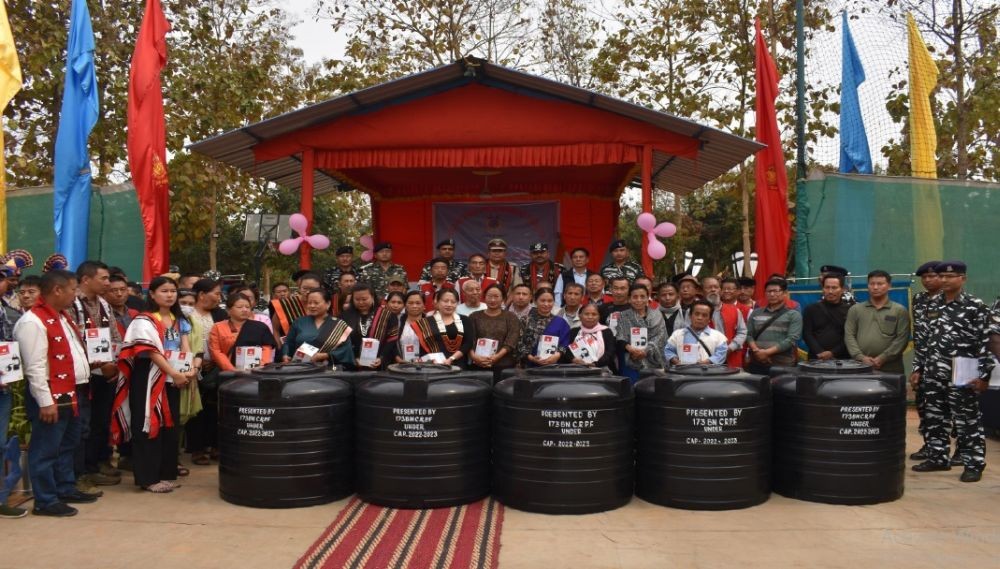 173 Bn CRPF organised civic action programme at its Unit Headquarters located at Airfield Dimapur on March 15.